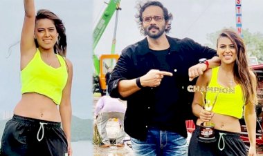 ग्लैमरस Nia Sharma ने जीती खतरों के खिलाड़ी- मेड इन इंडिया, ट्रॉफी के साथ शेयर की फोटो