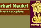 Sarkari Naukri 2020: कई पदों पर निकली बंपर सरकारी भर्ती, यहां Click कर मिलेगी पूरी जानकारी