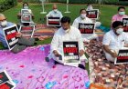 राज्यसभा से निलंबित सांसदों ने उठाया बड़ा कदम, रात भर देंगे धरना, घर से मंगवाया बिस्तर