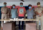 पुलिस को मिली बड़ी कामयाबी, वांछित चल रहे तीन अभियुक्त गिरफ्तार, अवैध शस्त्र, नशीली गोलियां बरामद