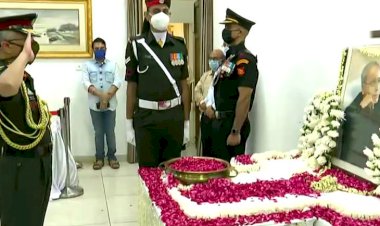 Corona प्रोटोकॉल के साथ आज होगा पूर्व राष्ट्रपति का अंतिम संस्कार ,आवास पर रखा गया पार्थिव शरीर