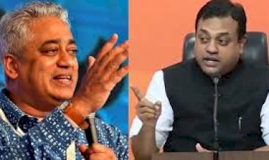 एक बार फिर लताड़े गए राजदीप सरदेसाई, शो के दौरान संबित पात्रा ने कह दिया चमचा, हो रहे ट्रोल