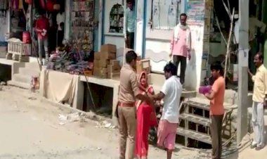 Video Viral : यूपी पुलिस की दबंगई आई सामने, दिव्यांग की लात घुसा से की पिटाई