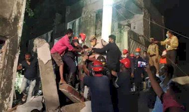 महाराष्ट्र के बाद गुजरात में हुआ बड़ा हादसा, गिर गई निर्माणाधीन इमारत, तीन लोगों की हुई मौत, कई घायल