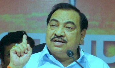 महाराष्ट्र में बीजेपी को लगा  बड़ा झटका, एकनाथ खडसे एनसीपी में होंगे शामिल "कहा-पार्टी में नहीं मिला न्याय"