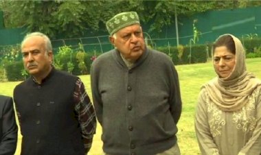पीपल्स अलायंस के अध्यक्ष बने फारूक अब्दुल्ला ने कहा-हम देश विरोधी नहीं, हम बीजेपी विरोधी हैं