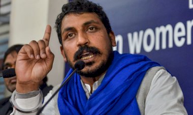 भीम आर्मी चीफ चंद्रशेखर आजाद का दावा- मेरे काफिले पर चलाई गई गोलियां