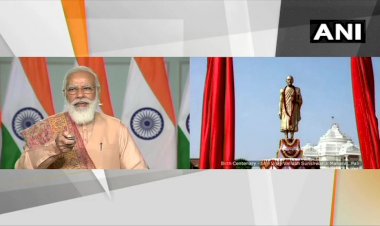 Live Update : PM मोदी ने 27 फिट ऊंची स्टैच्यू ऑफ पीस का अनावरण, 151 इंच की अष्ट धातु से बनी है मूर्ति