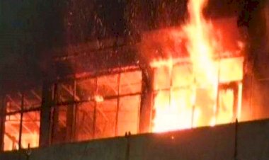 गुजरात: राजकोट के एक कोविड अस्पताल में लगी भीषण आग, 6 मरीजों की झुलस कर मौत