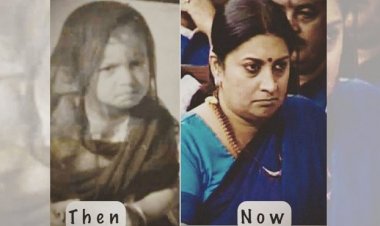 स्मृति ईरानी ने Instagram में शेयर की 'डोंट एंग्री मी लुक' की फोटो, देखिए उनके बचपन की तस्वीर