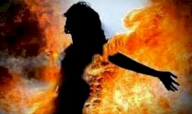 लखनऊ: महिला को जिंदा जलाने की कोशिश, दहेज के लालच में घटना को दिया अंजाम