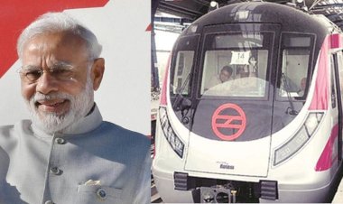 PM मोदी ने दिल्ली को दी ड्राइवरलेस मेट्रो की सौगात, कहा- 2025 तक 25 शहरों में मेट्रो चलाने का लक्ष्य