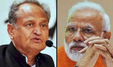 CM Gehlot ने PM मोदी  को लिखा पत्र, किसानों के ऋण माफ़ करने की मांग की
