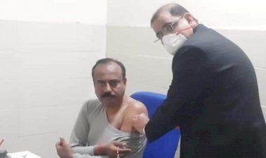 BJP के इस विधायक ने लगवाया COVAXIN वैक्सीन, कहा- विपक्षी दलों के लिए करारा जवाब