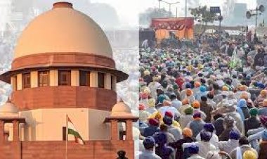 किसान आंदोलन को लेकर सुप्रीम कोर्ट ने केंद्र सरकार को लगाई फटकार, कहा- हम किसी प्रदर्शन को नहीं रो सकते