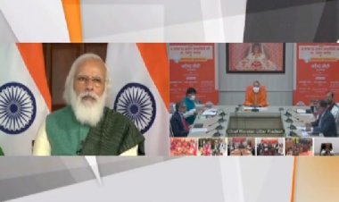 PM मोदी ने की योगी सरकार की सराहना, कहा- पिछले चार वर्षों में UP को नई पहचान, नई उड़ान मिली