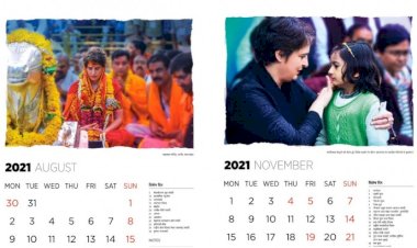 उत्तर प्रदेश में पैठ जमाने की तैयारी में कांग्रेस, कोने-कोने में पहुंचेगा प्रियंका गांधी का कैलेंडर