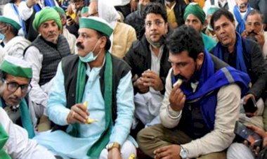 भीम आर्मी प्रमुख ने किसान नेता राकेश टिकैत से की मुलाकात, कहा- कंधे से कंधा मिलाकर लड़ेंगे