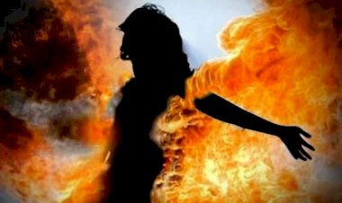 संभल: पत्नी से झगड़े के बाद नशेड़ी पति ने लगाई बेटी को आग, बुरी तरह झुलसी मासूम