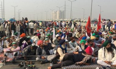 Farmer Protest : एनएच और स्टेट हाईवे पर चक्का जाम से पहले पुलिस का अलर्ट, लाल किले पर फोर्स तैनात