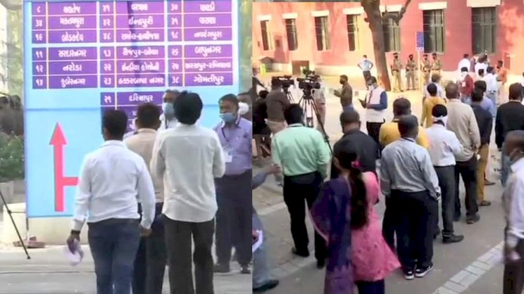 Gujarat Municipal Result LIVE : निकाय चुनाव में BJP के साथ AAP का भी जादू बरकरार, 8 सीटों पर 'आप' आगे