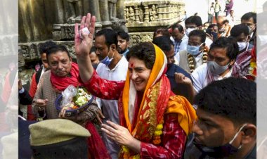 Mission Assam 2021 : दो दिन के दौरे पर असम पहुंची प्रियंका, स्थानीय लोगों संग किया ट्राइबल डांस