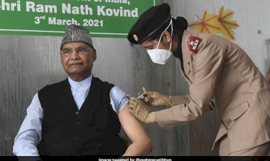 टीकाकरण अभियान के दूसरे चरण में राष्ट्रपति रामनाथ कोविंद ने लगाई Vaccine, जानिए क्या कहा...