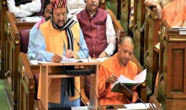 UP बजट 2021-22 के दौरान CM योगी का बड़ा बयान, कहा-  हाथरस केस में यह टोपी फिर से सवालों के घेरे में हैं
