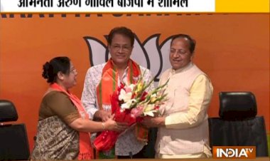 BJP में शामिल हुए 'भगवान राम', रामायण सीरियल से मशहूर हुए अभिनेता ने ज्वाइन की पार्टी