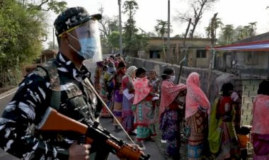 West Bengal Election 2021 : चौथे चरण के मतदान के दौरान हिंसक, BJP TMC कार्कर्ता आपस में भिड़े, फायरिंग में 4 की मौत