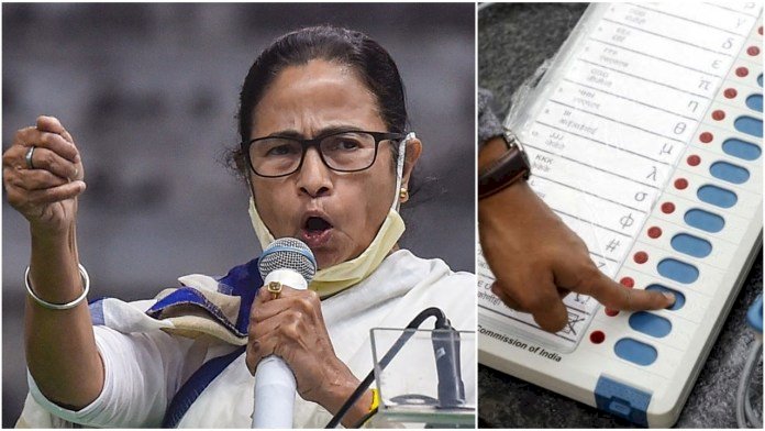 Assembly Election 2021 Update : मतदान से पहले हुआ बवाल, TMC नेता के घर पर मिला EVM