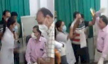 जिस डॉक्टर को नर्स ने मारे थे थप्पड़, घर में संदिग्ध हालात में मिली लाश , जान को बताया था खतरा