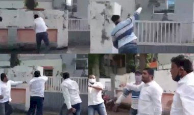 Big News : ठाकरे को थप्पड़ मारता' बयान पर भड़की शिवसेना, नारायण राणे के घर पर किया पथराव