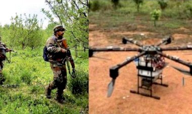 पाकिस्तान अपनी हरकतों से नहीं आ रहे बाज, पंजाब में फिर दिखा ड्रोन, एक को बीएसएफ ने गिराया