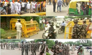 Farmer Protest : दिल्ली पुलिस ने कई जगहों पर की बैरिकेडिंग, रास्ते हुए बंद, धारा 144 लागू
