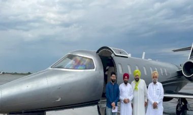 पहली हवाई उड़ान में ही घिरे पंजाब के CM चरणजीत सिंह चन्नी, विरोधी बोले- यही आम आदमी हैं वो