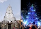 कोलकाता में लगा 150 फीट ऊंचा पूजा पंडाल, हर राज्यों में दिखी मन मोह अनूठी सजावट