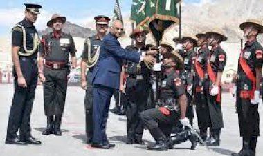Ladakh : सेना के जवानों के साथ दशहरा मनाएंगें राष्ट्रपति, सिंधु घाट पर पूजा में भी लेंगे भाग
