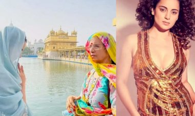 पंजाब में किसानों ने कंगना रनोट के काफिले को घेरा, नारेबाजी कर कहा- माफी मांगने पर ही जाने देंगे