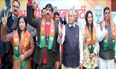 मुलायम सिंह यादव के साढ़ू एवं पूर्व विधायक प्रमोद गुप्ता भाजपा में शामिल, बोले- नेताजी तो अखिलेश के बंधक